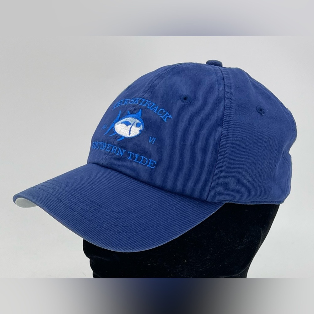 Southern Tide The Skipjack Blue Ball Cap Hat Adjustable‎ Strapback Baseball